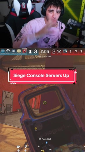 Rainbow Six Siege Servers are Up For Console But PC has Que Times #r6 #royalpenguinxx #rainbow6 #r6siege #r6tips