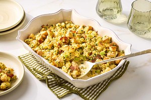 This Bacon-Cornbread Stuffing Is So Good It Steals the Thanksgiving Spotlight