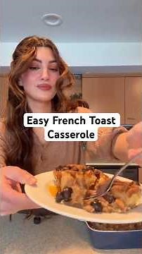 Easy French Toast Casserole
