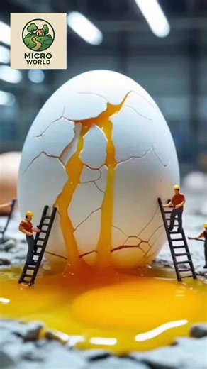 egg workers #microworkers #miniworld #nanoworks #miniatures #microworks