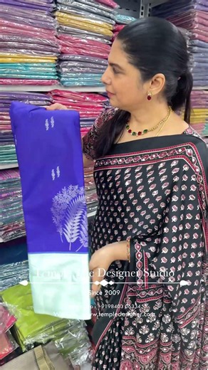 Modal Silk Saree TTDS2737 | templedesigner.com