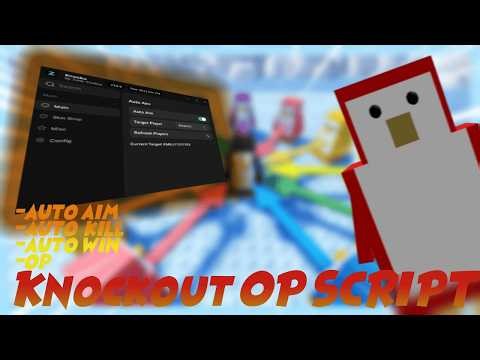 OP KNOCKOUT SCRIPT AUTO AIM AUTO KILL WIN EVERY GAME