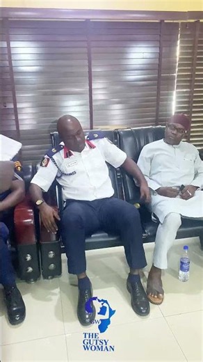 A courtesy visit to the commandant of the NSCDC, Enugu State Command.