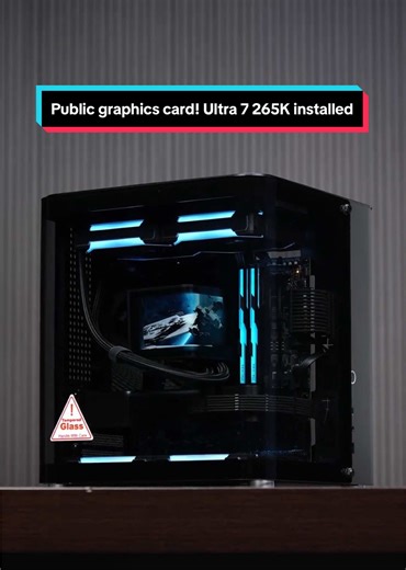 ASMR Immersive PC building——Public graphics card! Ultra 7 265K installed #asmr #computerassembly #manual #fyp