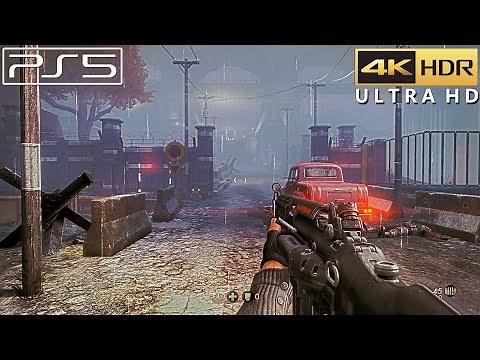 Wolfenstein: The New Order (PS5) 4K 60FPS HDR Gameplay