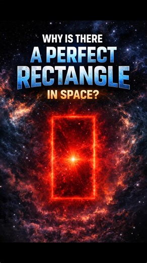 Why Is There A Perfect Rectangle In Space? 😱