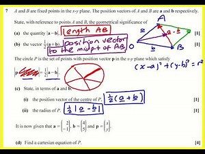AL OCR Jun 2020 paper 2 pure/stats q7 (Maths A Level)