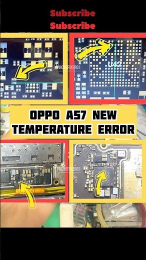 Oppo a57 new temperature error solution | #repair #smartphone #reballing #cpu #ic