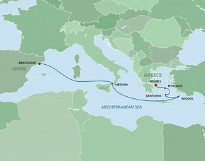 Greek Isles & Italy Cruise - Celebrity Cruises (7 Night Cruise from Barcelona to Athens)