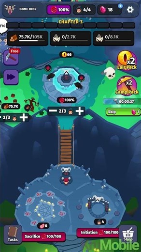 Idle Cult Empire - Evil Tycoon - Gameplay (Android, IOS)