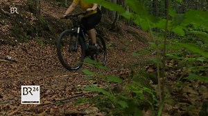 Mehr als 200 Kilometer Fahrradwege gibt's im Nationalpark Bayerischer Wald. Sollte reichen: Aber immer mehr Mountainbiker brettern über Wanderwege oder sogar durch Naturschutzzonen. | BR24