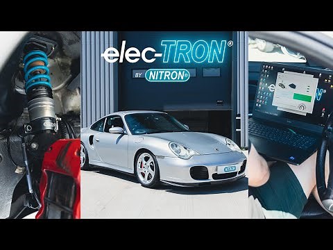 Installing ADAPTIVE SUSPENSION and FRONT AXLE LIFT to a Porsche 996 Turbo | #carsuspension #porsche