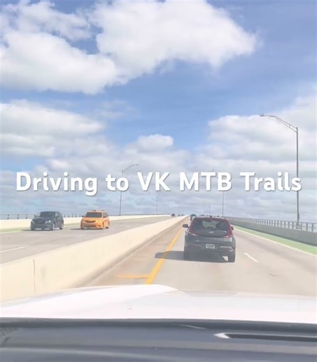 Driving to VK MTB Trails