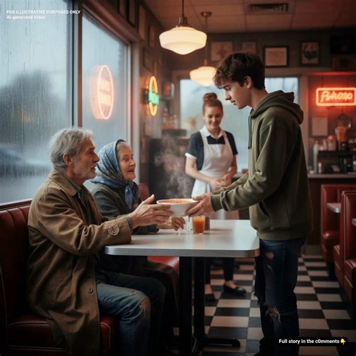 1.4M views · 3.2K reactions | A Teen Boy Gave His Meal to an Old...