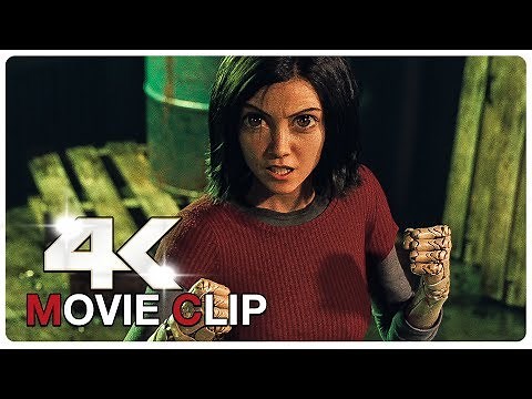 Alita Vs Cyborgs - Fight Scene - ALITA BATTLE ANGEL (2019) Movie CLIP 4K