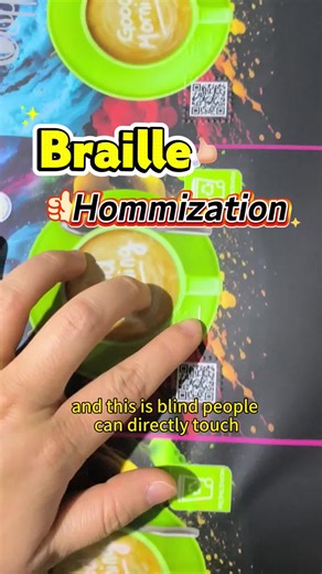 A machine that can print braille with Concave-convex texture!!Blind people can directly identify what product it is！！High-end! Heart-warning! Hommization!!#braille #blind #packing #plasticbag #bagmaking