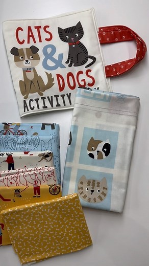 I don’t know who needs to hear this but don’t forget to give your pets their flea meds 😘🤣 Also, this fabric is perfect for kid quilts, puppy quilts, dog lover quilts— all the quilts! 🐶 | String & Story