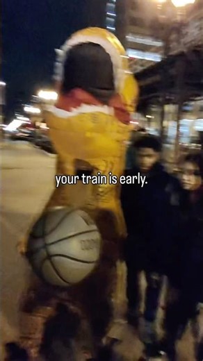 GET UP, CATCH THAT TRAINNNN