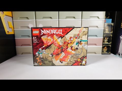 樂高幻影忍者係列71762凱的火焰神龍EVO | LEGO NINJAGO 71762 Kai's Fire Dragon EVO | Quick Build and Review