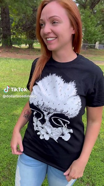 I have merch! Thank you all for your continued support and dont forget to follow @Nerdgasmatron who designed this amazing shirt for me! #dollartreedinners #merch #customtshirt