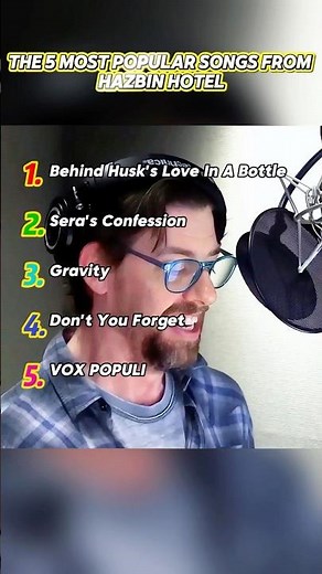 Ranking Hazbin Hotel songs that absolutely ATE 🏆🔥 Your favorite 👇 #hazbinhotel #trending