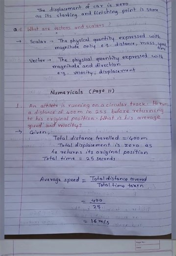 9th std Laws of motion [Intext Quetion and Answers]