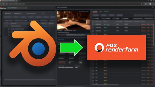 How to use Blender with Fox Renderfarm