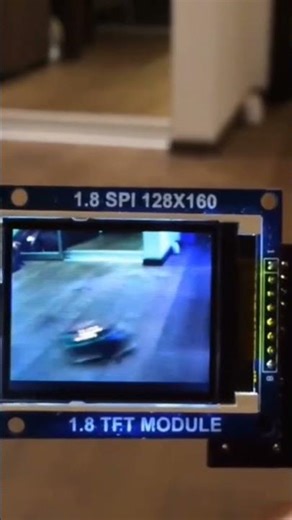 mit einem STM32-Controller eine Kamera mit Live-Bildanzeige auf einem 1,8" SPI-TFT-Display #arduino