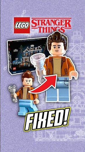 I Fixed the LEGO Stranger Things Minifigures!