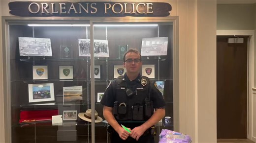 🎃 Halloween Fun at the Orleans Police Department! 👻 Officer Dylan Reid and the Orleans Police Department invite all trick-or-treaters to stop by the Orleans Police Department lobby after 4:00 PM this Halloween! 🎃🍬 Bring your best costumes and swing by for candy, glow sticks, and some Halloween fun with your local officers. 🚓✨ Stay safe, be visible, and have a spooktacular night! 👮‍♂️🕸️ #OrleansPolice #Halloween2025 #TrickOrTreat #CommunityFirst | Orleans Police Department