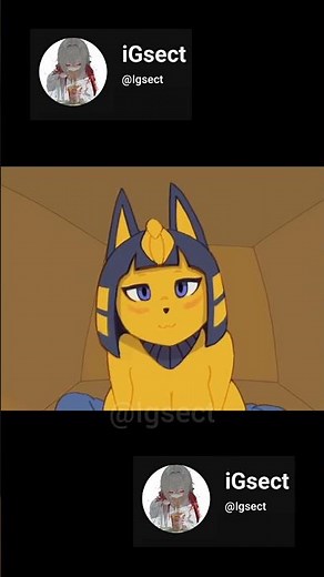 Ankha (meme) #r34 #rule34 #nsfw #animalcrossing #otaku #meme #random #animation #viral #full #ankha