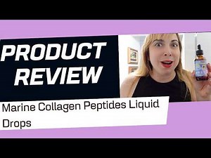 Marine Collagen Peptides Liquid Drops REVIEW!