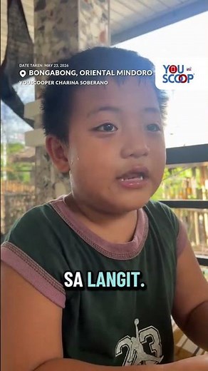 Kakaibang kasabihan ng isang bata sa Oriental Mindoro, kinagiliwan online | YouScoop+
