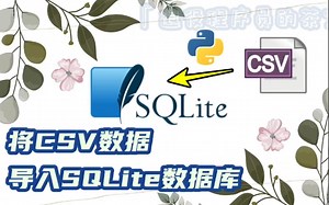 用Python将CSV数据导入SQLite数据库