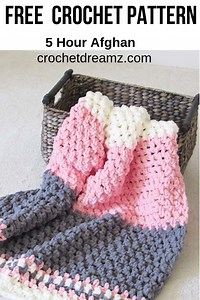 Free Crochet Baby Blanket Pattern - Crochet Dreamz