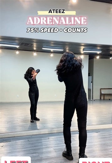 ATEEZ ‘ADRENALINE’ Dance Tutorial (Slow Counts) #ateez #adrenaline #ateezadrenaline #kpoptutorial