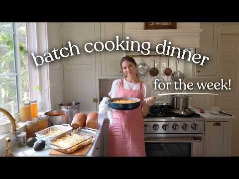 A Full Week of Healthy Dinners for my Family of 6