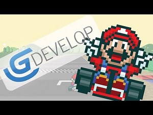 Super Mario Kart avec GDevelop Test mode 7