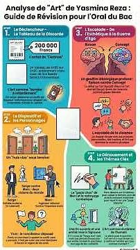 How to easily present the play "Art" by Yasmina Reza for your French oral exam 🎨 #FrenchBac #Fren...