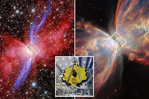 An unprecedented look into a butterfly nebula from the James Webb Telescope
