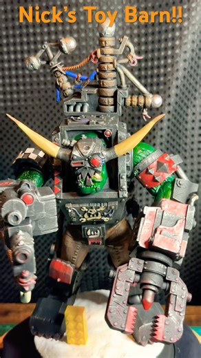 Warhammer 40k.. Big Mek Ork.. Mcfarlane Toys.. #warhammer40k #toys #actionfigures
