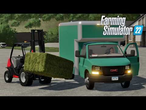 FS22 - 2016 GMC Savana BOX TRUCK SimpleIC - NEW CAR MOD for Farming Simulator 2022 ROLEPLAY Download