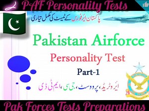 PAF Personality TeSt |!💥 (How T0 Solve Personality TeSt For Pak Forces)💫 | Pak Forces Tests Preparations
