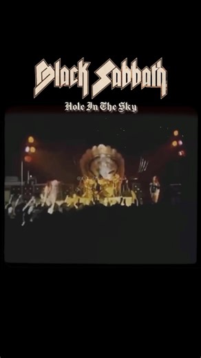 Black Sabbath - Hole In The Sky (Live) #blacksabbath #ozzyosbourne #shorts #shortsviral #shortsfeed