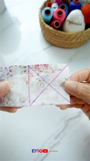 13K views · 214 reactions | How to sew V shape 淋瑱 | Anjurisa | Facebook