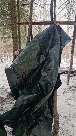 P2 A frame fort build #survival #forts #shelter #campfire #bushcraft #bushcraft #explore #love