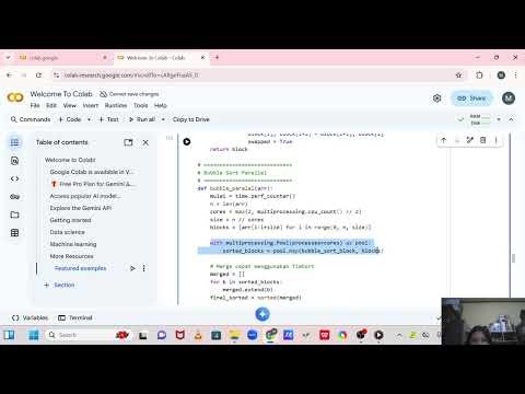 Membuat program Pralel memiliki waktu eksekusi yang lebih cepat dibanding Sekuensial