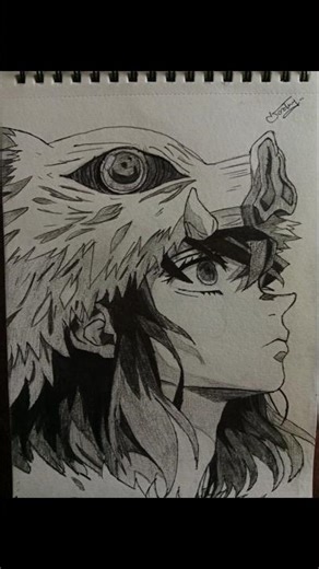 Drawing Inosuke | Demon Slayer