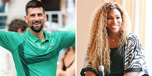 WATCH: Novak Djokovic draws impressed reaction from Serena Williams after running down the court to execute remarkable shot at Miami Open