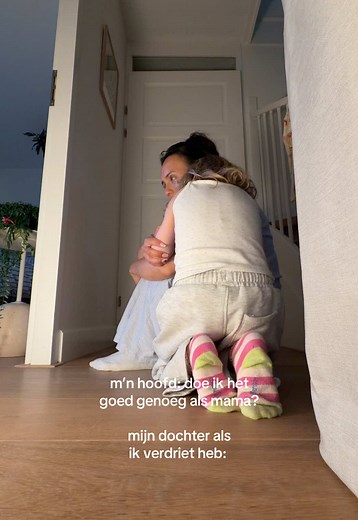 Zo dankbaar voor mijn zorgzame Mia 😞💗 #fyp #moedersoptiktok